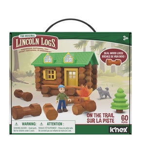 LINCOLN LOGS - 59PC ON THE TRAIL (2) ENG